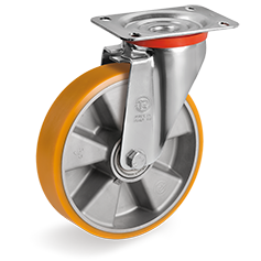 KOTAČ FI 125X35 S65 OKRETNI PU 220KG