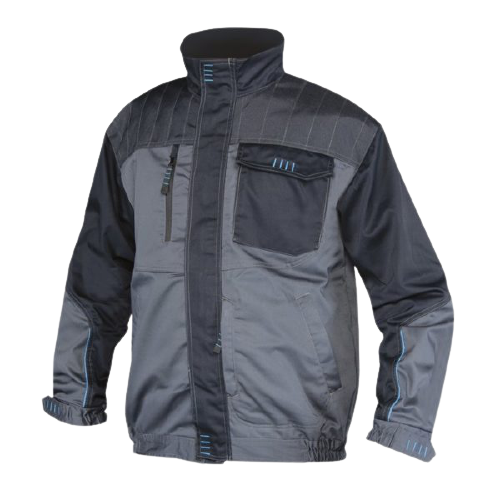 JAKNA RADNA 4TECH SIVO-CRNA