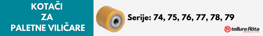 Kotači i valjci za paletne viličare